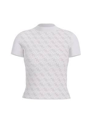 Guess 4G-Logo T-Shirt Dames Wit - Maat S - Kleur: Wit | Soccerfanshop Guess 4G-Logo T-Shirt Dames Wit - Maat S - Kleur: Wit | Soccerfanshop