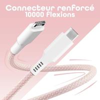 T'nB - Magnetische USB C naar USB C-kabel, snel opladen 60 W, magnetische nylon mantel en knoopbescherming, lengte 1,5 m, compatibel met Apple iPhone 15/15 Pro / 15 Pro Max / 16/16 Pro / 16 Pro Max - - thumbnail