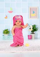 Baby Born Handdoek met Capuchon + Accessoires Roze - thumbnail