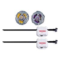 Beyblade X and Transformers Collab Bumblebee 3-60GP vs. Shockwave 5-80O - thumbnail