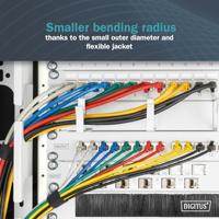 Digitus DK-1632-A-070S RJ45 Netwerkkabel, patchkabel CAT 6A F/FTP 7 m Grijs Halogeenvrij, Afgeschermd 7 m - thumbnail