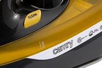 Camry CR 5029 strijkijzer Stoomstrijkijzer Zwart, Geel 2400 W - thumbnail