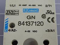 Crouzet Halfgeleiderrelais 84137120N 50 A Schakelspanning (max.): 660 V/AC Schakelend bij overbelasting 1 stuk(s) - thumbnail