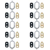 10 STKS terug camera bezel met lens cover & lijm voor Galaxy J4 J400F/DS J400G/DS (blauw) - thumbnail