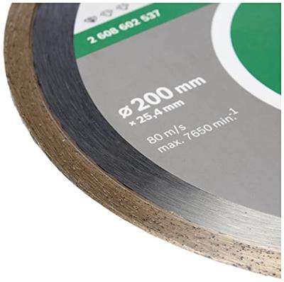 Bosch Accessoires Diamantdoorslijpschijf Standard for Ceramic 200 x 25,40 x 1,6 x 7 mm 1st - 2608602537 Bosch Accessoires Diamantdoorslijpschijf Standard for Ceramic 200 x 25,40 x 1,6 x 7 mm 1st - 2608602537