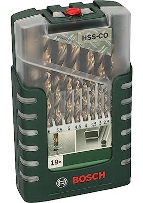 Bosch Accessories 2609255133 HSS Metaal-spiraalboorset 19-delig Kobalt Cilinderschacht 1 set(s)