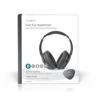 Draadloze Over-ear Koptelefoon - Maximale batterijduur: 24 uur - Ingebouwde microfoon - Drukbediening - Ondersteuning voor spraakbesturing - Volumebediening - Inclusief reiskoffer - thumbnail