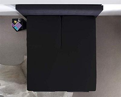 Dreamhouse Splittopper Katoen Hoeslaken Zwart 180 x 200