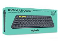 Logitech K380 toetsenbord Draadloos Grijs Qwerty Nederlands - thumbnail