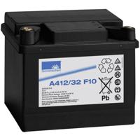 GNB Sonnenschein A412/32 F10 Loodaccu 12 V 32 Ah Loodgel (b x h x d) 210 x 181 x 175 mm M10-schroefaansluiting Onderhoudsvrij - thumbnail