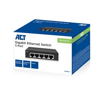 ACT AC4415 5-poorts Gbit switch