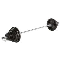 Tunturi Olympische Halterset l Tri-Grip Barbell Set 100 kg - thumbnail