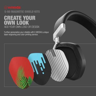 V-Moda S-80 Magnetic Shields Rose Gold decoratieve schildjes voor V-Moda S-80