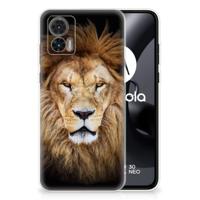 Motorola Edge 30 Neo | TPU Hoesje | Leeuw - thumbnail