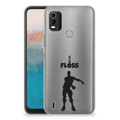 Nokia C21 Plus Telefoonhoesje met Naam Floss Nokia C21 Plus Telefoonhoesje met Naam Floss