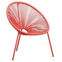 Loungestoel Formentera - terracotta - thumbnail