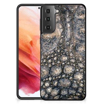 Samsung Galaxy S21 Dierenprint Telefoonhoesje Krokodillenprint Samsung Galaxy S21 Dierenprint Telefoonhoesje Krokodillenprint