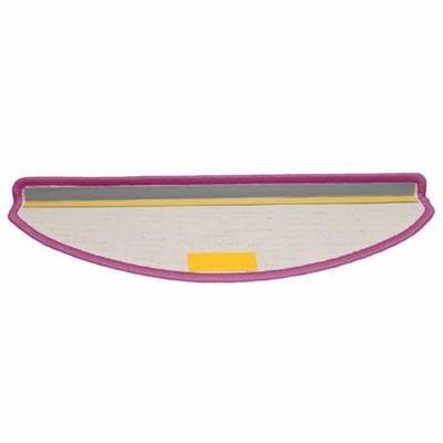 VidaXL Trapmatten 20 st 65x21x4 cm violet halfrond groot