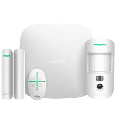 Ajax Draadloos Alarmsysteem Starterkit Plus - met Pir Cam (WiFi) Ajax Draadloos Alarmsysteem Starterkit Plus - met Pir Cam (WiFi)