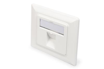 Digitus DN-93811 Keystone houder Enkelvoudig Wit Digitus DN-93811 Keystone houder Enkelvoudig Wit
