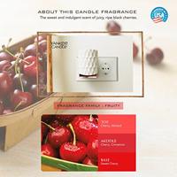 Yankee Candle Black Cherry New Electric Base Organic + Refill - thumbnail