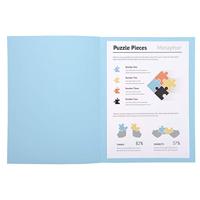 Exacompta dossiermap Super 180, voor ft A4, pak van 100 stuks, lichtblauw - thumbnail