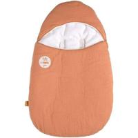 Winter babynestje - SAUTHON - SUNLIGHT - 0-4 maanden - Katoenen mousseline - Terracotta - thumbnail