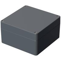 Bopla EUROMAS A 127 01127000 Industriële behuizing 180 x 180 x 101 Aluminium Zilver-grijs (RAL 7001) 1 stuk(s) - thumbnail