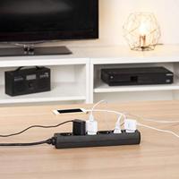 Hama 6-Way Ja.W.Cp.1.4M Black - thumbnail