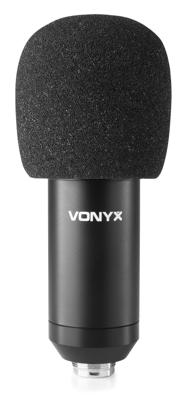 Vonyx CM300B studio USB condensatormicrofoon zwart Vonyx CM300B studio USB condensatormicrofoon zwart