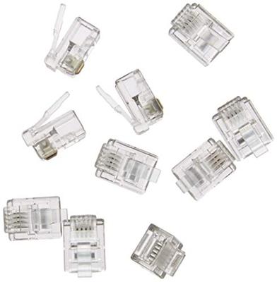 Valueline RJ11-stekker (10 stuks) transparant