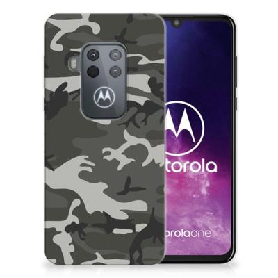 Motorola One Zoom | TPU bumper | Army Light