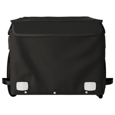 Fietstrailer 30 kg ijzer zwart
