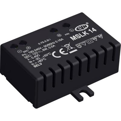 EVN MSLK14 LED-transformator Constante spanning 12 V/DC 1 stuk(s) EVN MSLK14 LED-transformator Constante spanning 12 V/DC 1 stuk(s)