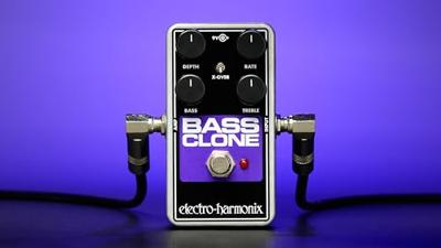 Electro Harmonix Bass Clone bas-chorus effectpedaal - thumbnail