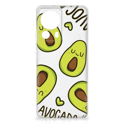 Xiaomi 13 Lite Telefoonhoesje met Naam Avocado Singing Xiaomi 13 Lite Telefoonhoesje met Naam Avocado Singing