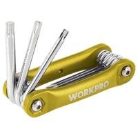 WorkPro Torx Haakse schroevendraaierset T 8, T 10, T 15, T 20, T 25, T 27, T 30, T 40 - thumbnail