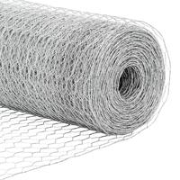 Zeskantig hekwerk Zilver 1.5 x 50 m Gegalvaniseerd staal - thumbnail