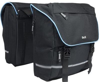 Dubbele Sportieve Fietstas SPRTV Zwart/Blauw