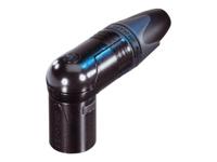 Neutrik NC3MRX-BAG Haaks Male XLR kabeldeel 3p zwart - thumbnail