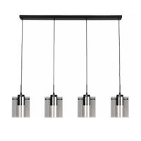 Freelight Hanglamp Interno 4 lichts L 120 cm zwart - thumbnail