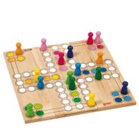 Goki houten ludo spel variabel - thumbnail