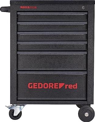 Gedore Gereedschapswagen | 6 laden | Zwart | Inclusief 129-delige set - 3300031 Gedore Gereedschapswagen | 6 laden | Zwart | Inclusief 129-delige set - 3300031