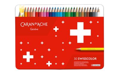 Kleurpotloden caran d ache swisscolor 30 stuks ass