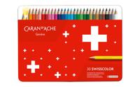 Kleurpotloden caran d ache swisscolor 30 stuks ass - thumbnail