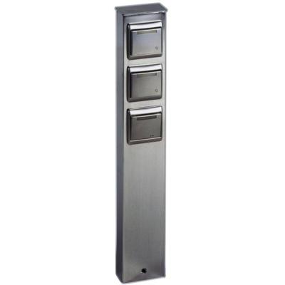 Albert Staande buitenstopcontactPlugpole 3 voudig - 692107