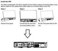 FSP Fortron Champ 2K Rack UPS 2000 VA - thumbnail