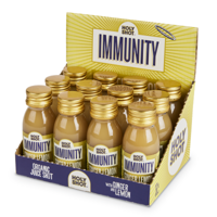 Holyshot immunity ginger lemon bio flesje (12x 60ml) - thumbnail