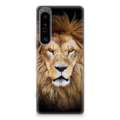 Sony Xperia 1 IV | TPU Hoesje | Leeuw Sony Xperia 1 IV | TPU Hoesje | Leeuw