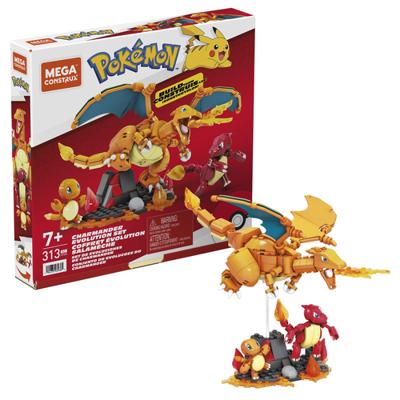 Mattel Mega construx pokémon bouwset charmander evolution